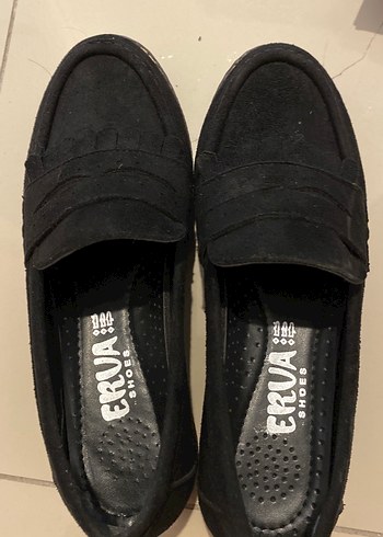 Siyah Fırfırlı Goth Loafer - Görsel 4