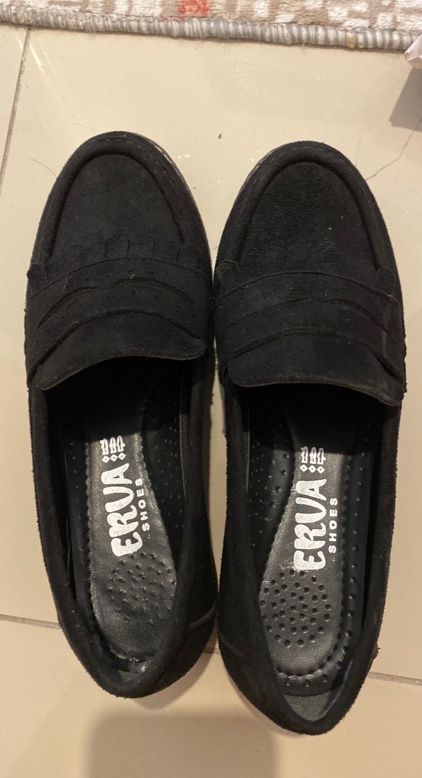 Siyah Fırfırlı Goth Loafer - Görsel 4