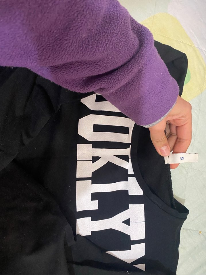 Siyah Uzun Kollu Baskılı Kadın Sweatshirt - Görsel 3