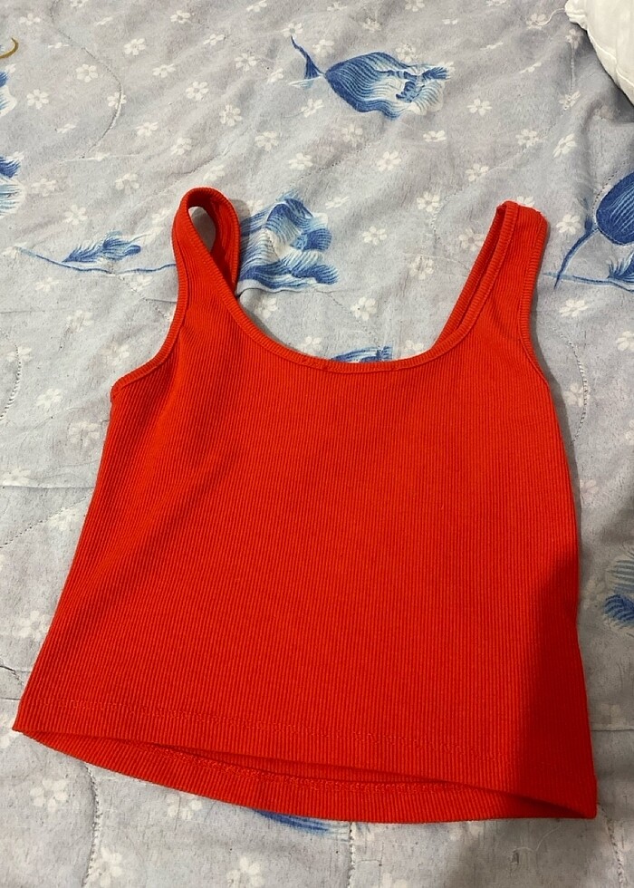 Koton turuncu crop - Görsel 3