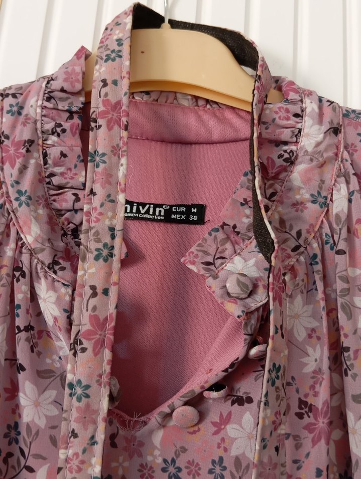 Pembe Bohem Uzun Elbise - Görsel 2