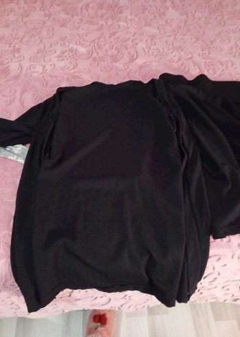 Siyah kadın hırka yazlık - Görsel 2