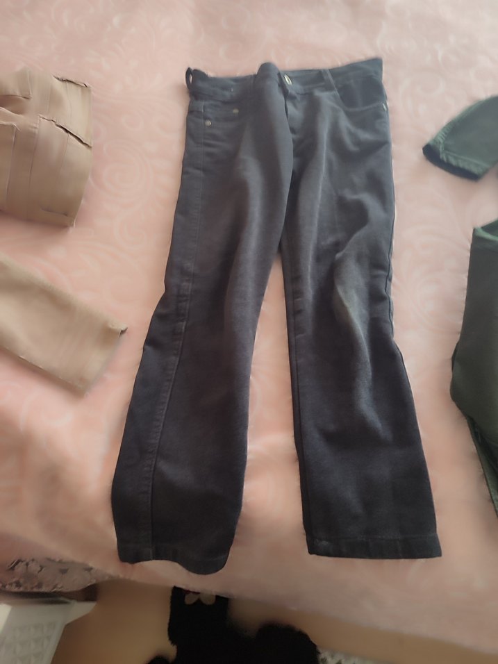 çocuk Lacivert Kot Pantolon - Görsel 3