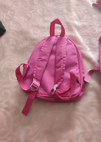 Pembe Çekçekli Çocuk Okul Çantası - Görsel 3