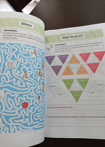 Etkinliklerle Dinimi Öğreniyorum Çocuk Kitabı - Görsel 2