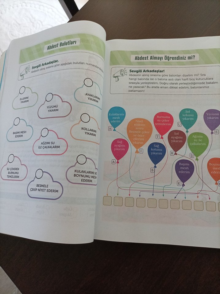 Etkinliklerle Dinimi Öğreniyorum Çocuk Kitabı - Görsel 3