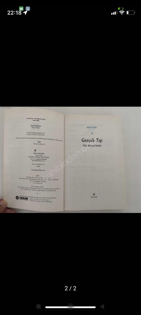 Gerçek Tıp - Aidin Salih - Görsel 2