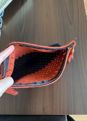Beden çeşitli Renk Püsküllü Çok Renkli Örgü Kadın Portföy Çanta