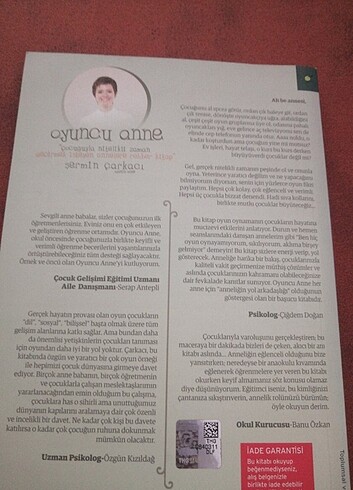 Beden Oyuncu anne Şermin çarkacı