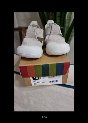 Gri Erkek Bebek İlk Adım Ayakkabısı - Görsel 2