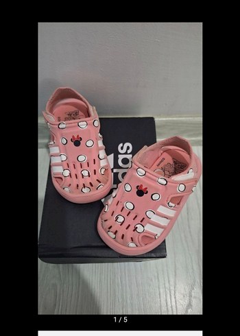 Kız Çocuk Pembe Baskılı Kaydırmaz Terlik - Görsel 2