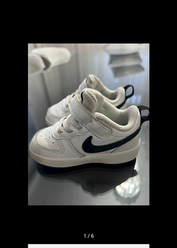 Çocuk Beyaz Cırtlı Spor Ayakkabı - Görsel 3