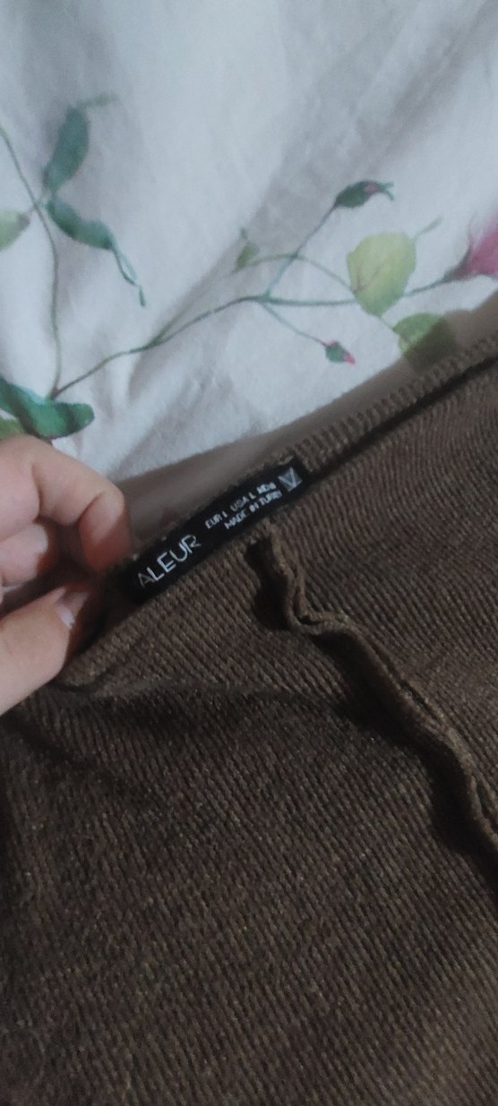 Kahverengi Kadın Süet Kuşaklı Takım - Görsel 4