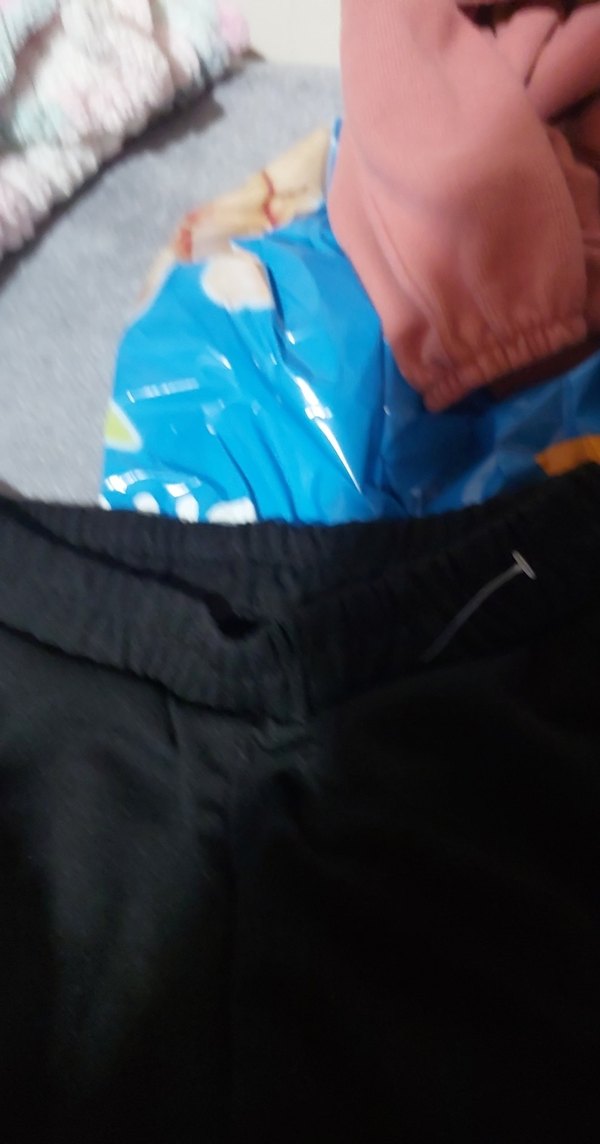 Siyah Rahat Kesim Kadın Kumaş Pantolon - Görsel 2