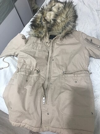 l Beden camel Renk Bershka mont