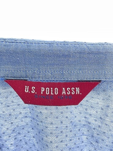 36 Beden mavi Renk U.S Polo Assn. Gömlek %70 İndirimli.