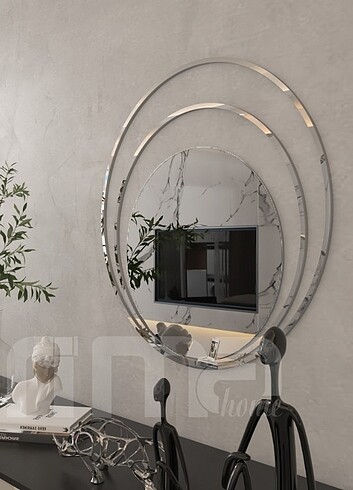 Ayna metal ayna duvar dekoratif ayna 