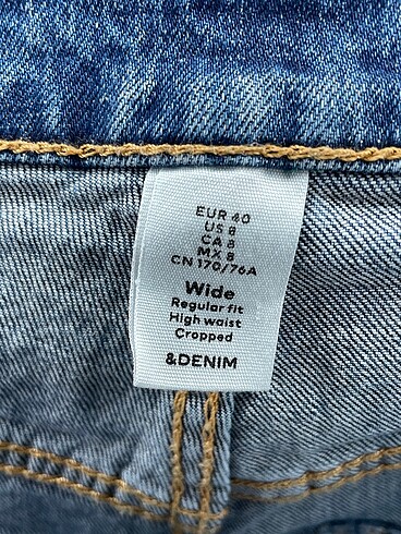 40 Beden mavi Renk Vintage Love Jean / Kot %70 İndirimli.
