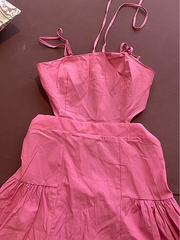 Trendyol & Milla Pembe yazlik elbise