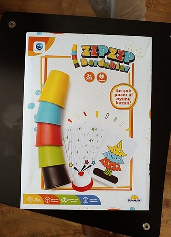 Egitici ve eglenceli kutu oyunu zip zip bardaklar