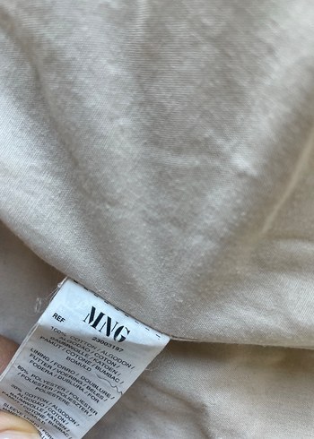 m Beden ten rengi Renk Bej Düğmeli Midi Keten Trençkot