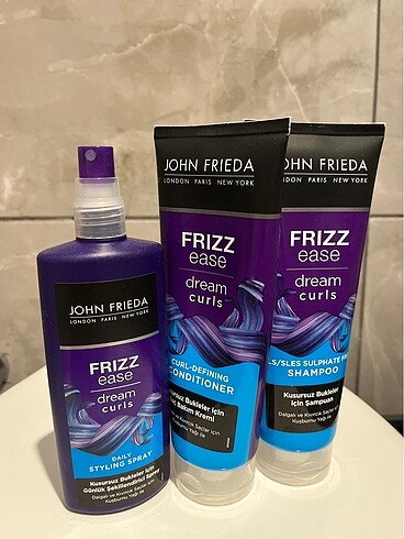 john frieda bukleli saç serisi