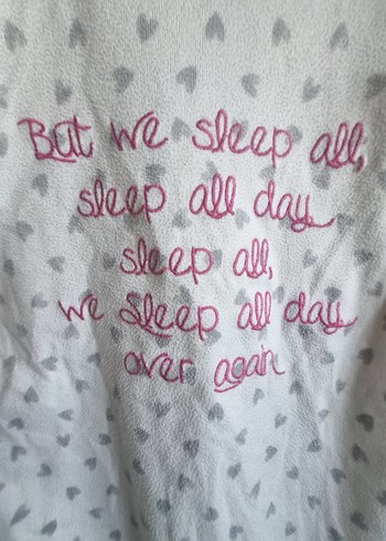 10 Yaş Beden PENTİ Çocuk Pijama Takımı