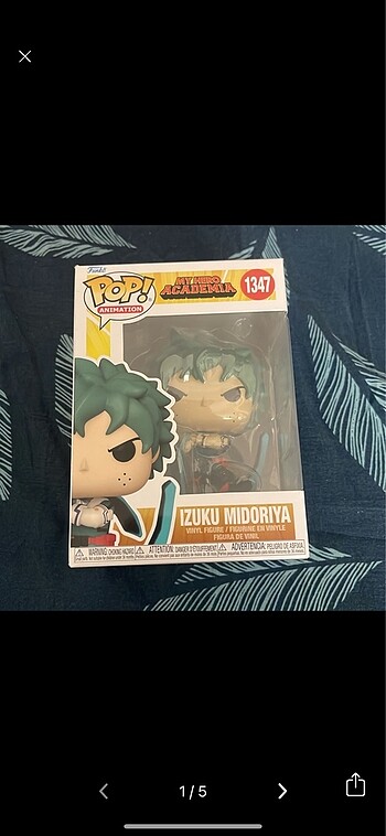  Funko POP Figür Animation: My Hero Academia - Izuku Midoriya Fig