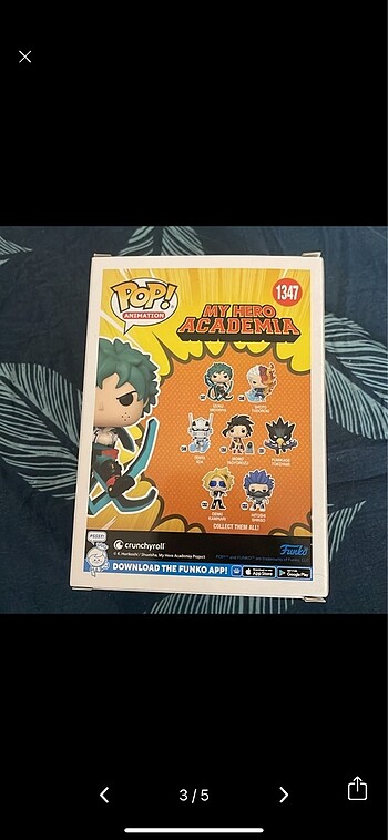  Beden Renk Funko POP Figür Animation: My Hero Academia - Izuku Midoriya Fig