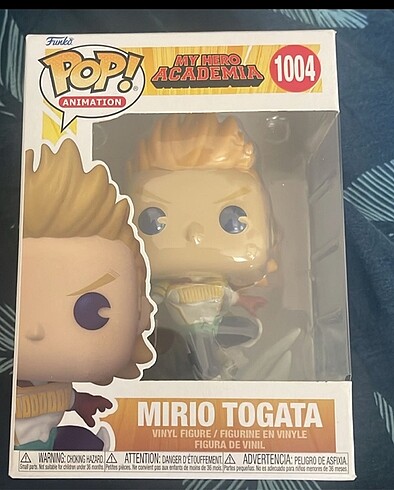  Beden Renk Funko POP Animation My Hero Academia Mirio Togata Figür 1004