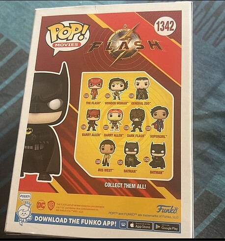  Beden Renk The Flash Batman Funko Pop! Vinyl Figure #1342