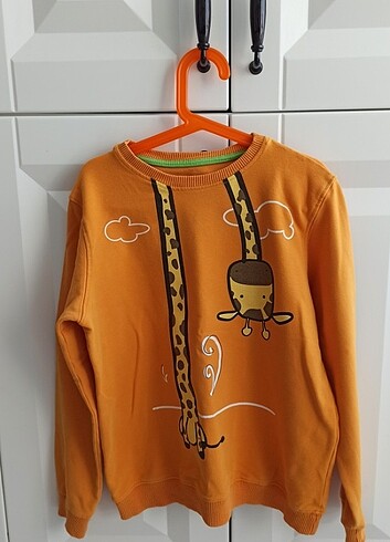 Doğa Koleji Zürafa Baskılı Sweatshirt