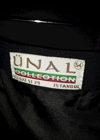 diğer Beden Siyah Midi Kumaş Etek