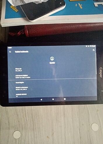 Beden Casper via s48 tablet