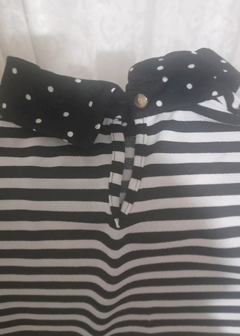 42 Beden Uzun Kollu, Desenli bluz