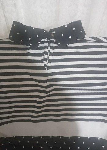42 Beden çeşitli Renk Uzun Kollu, Desenli bluz