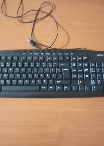 Siyah Avec Kablolu Klavye - Görsel 4