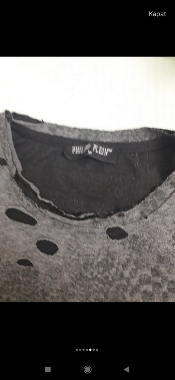 philips plein marka erkek tişört - Görsel 4