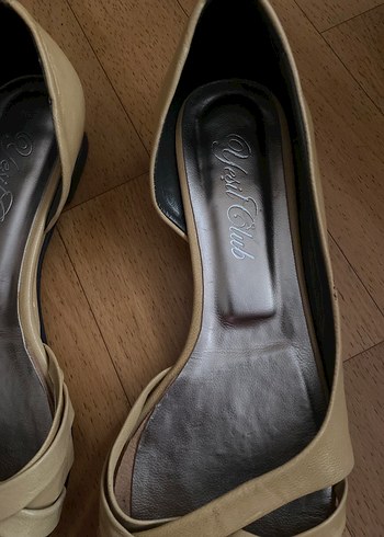 Bej Süet Kadın Babet - Görsel 2