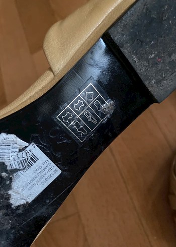 Bej Süet Kadın Babet - Görsel 3