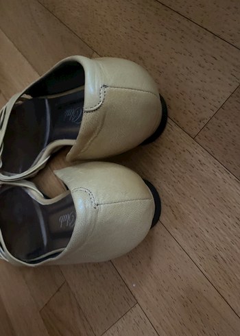 Bej Süet Kadın Babet - Görsel 5