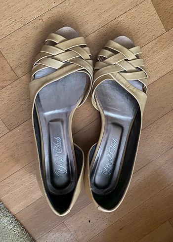 Bej Süet Kadın Babet - Görsel 7