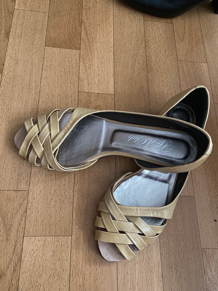 Bej Süet  Kadın Babet - Görsel 4