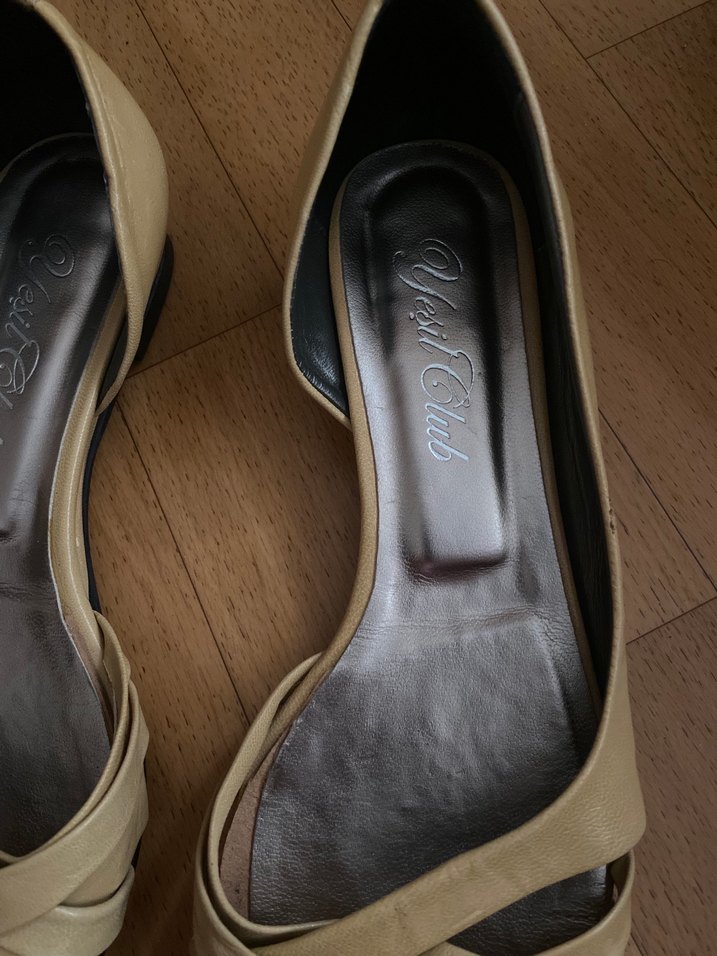 Bej Süet  Kadın Babet - Görsel 2