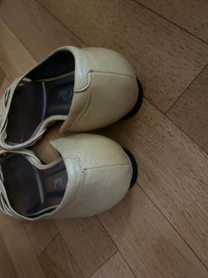 Bej Süet  Kadın Babet - Görsel 5