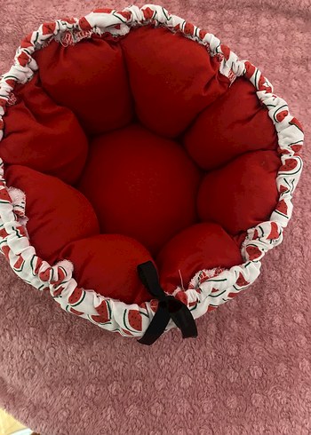 Kırmızı meyve ekmek sepeti - Görsel 4