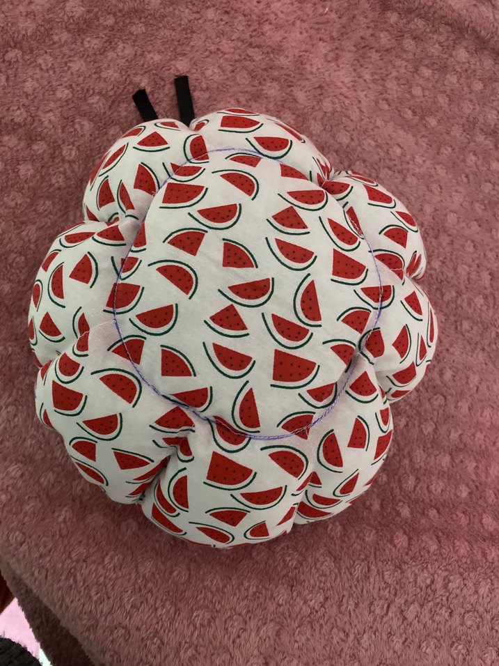 Kırmızı meyve ekmek sepeti - Görsel 3