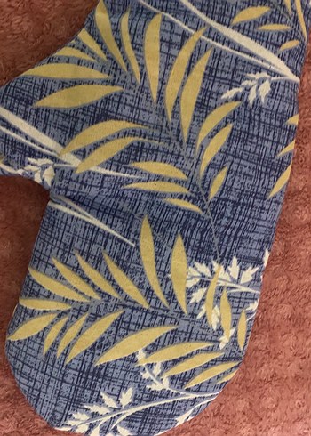 Mavi Gri Batik Desenli Fırın Eldiveni - Görsel 2