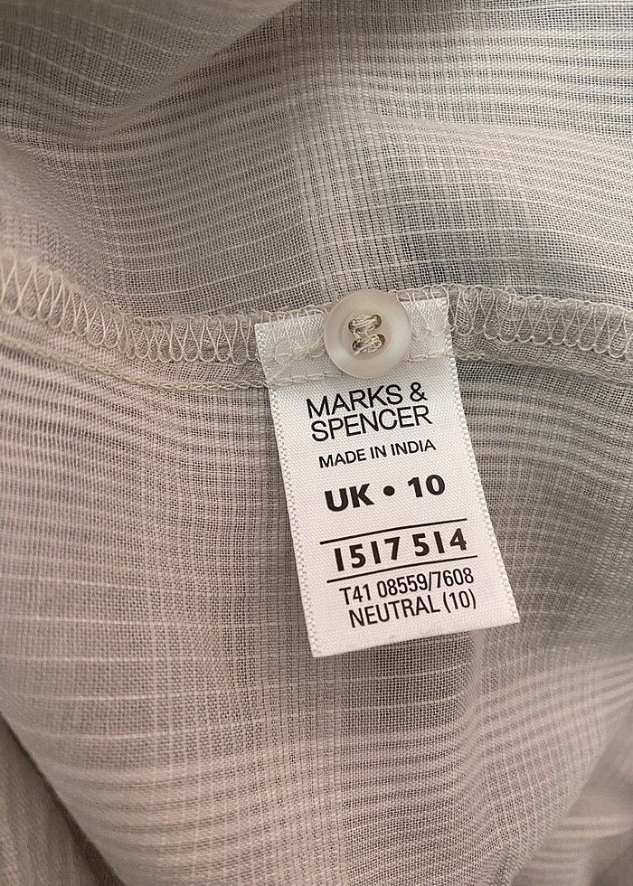 Marks Spencer gömlek - Görsel 5