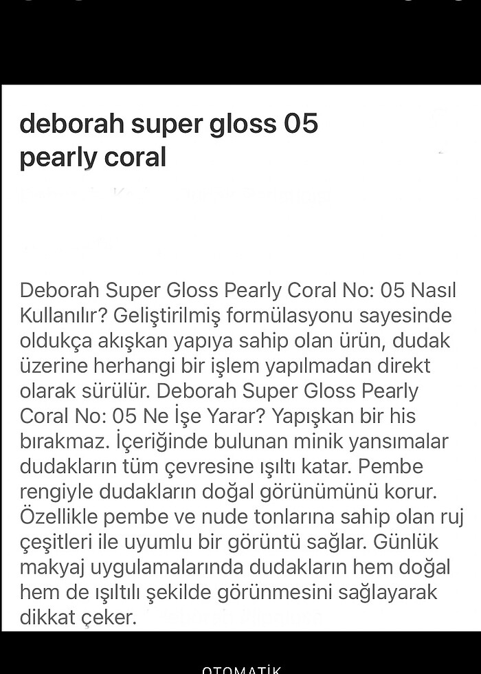 Deborah lip gloss - Görsel 4